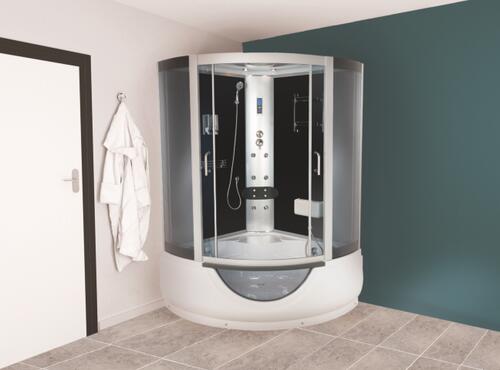 Cabine de douche hydromassante Faro 136x136cm